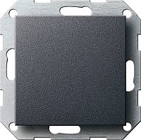 Заглушка без рамки Gira System55 1-м. антрацит